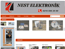 Tablet Screenshot of nestelektronik.com